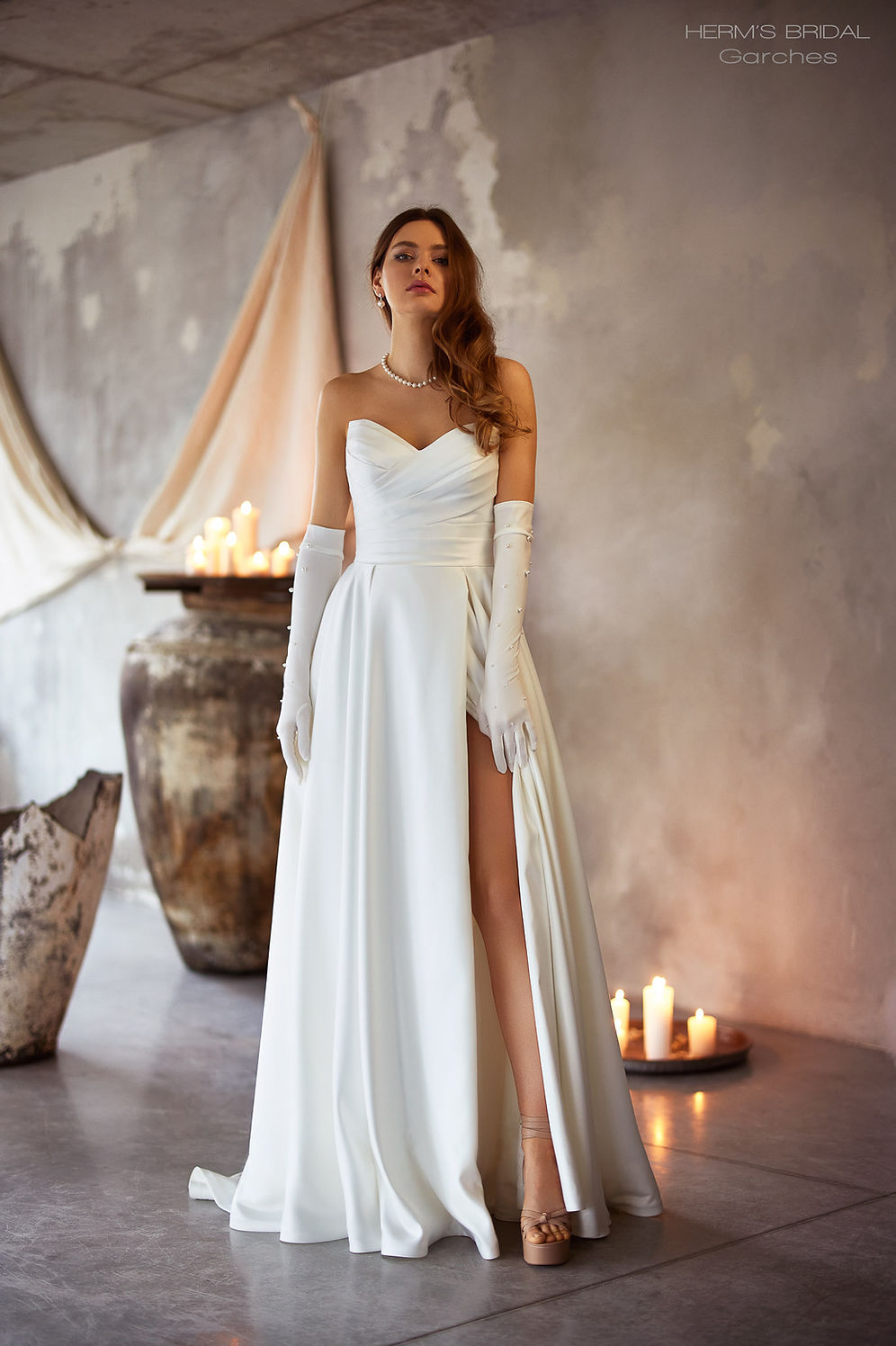 Das Brautkleid Garches vom Hersteller Herm's Bridal, bei Ivory & Blush